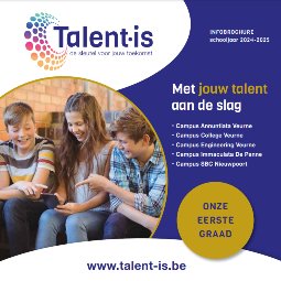 Lees de nieuwe infobrochure van Talent-is online
